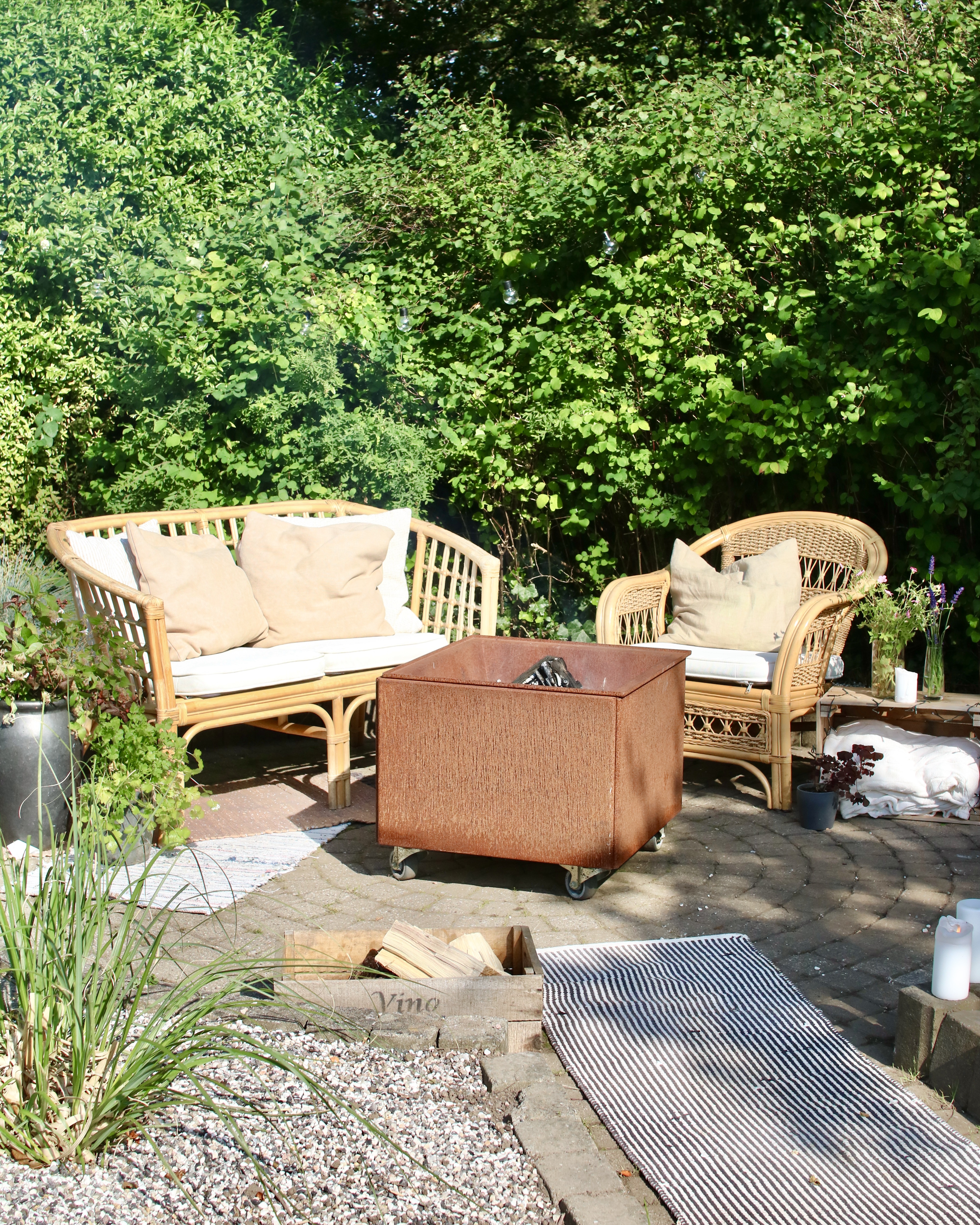 Koppla av med trädgårdsambitionerna och njut av naturen