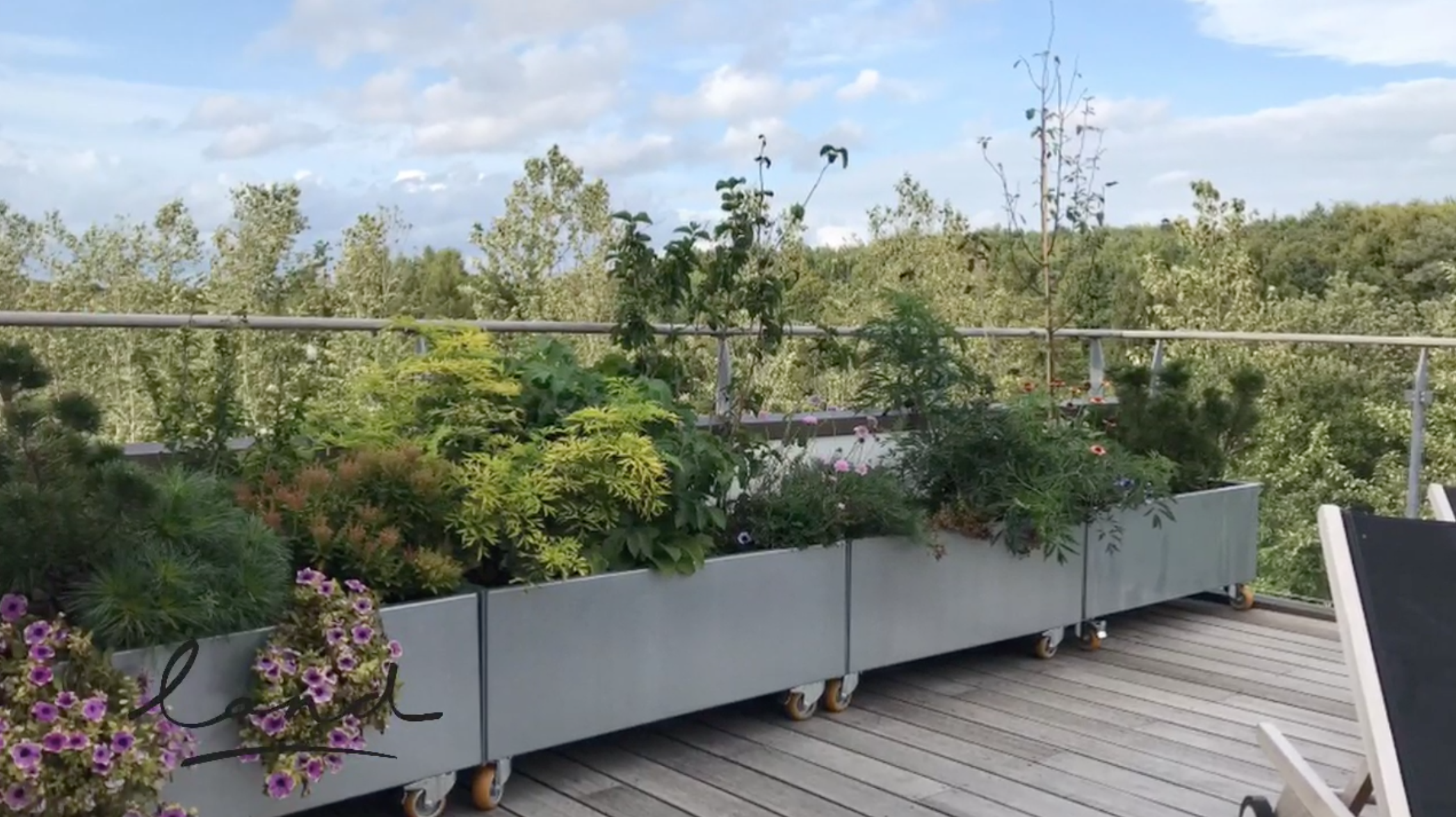 Prisbelönt design för trädgården och stadens gröna rum