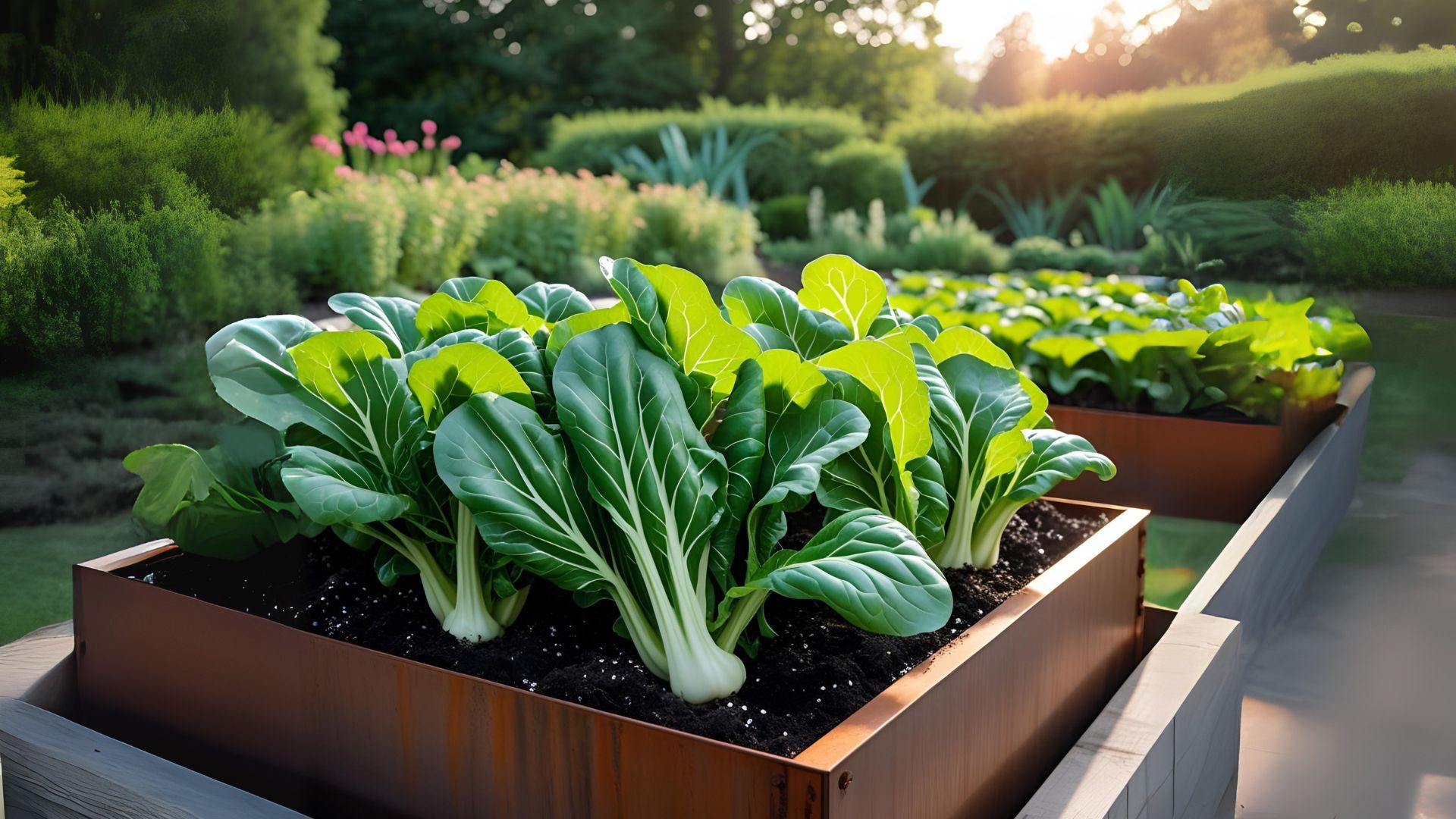 Säsongen är inte över, så asiatiska bladgrönsaker nu