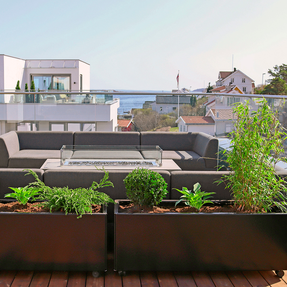 Trädgård på höjden – härliga gröna rum på taket och balkongen